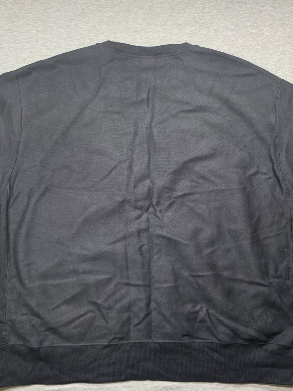 Champion Crewneck Sweatshirt Men's 2XL Black Script Logo Streetwear - Picture 3 of 4